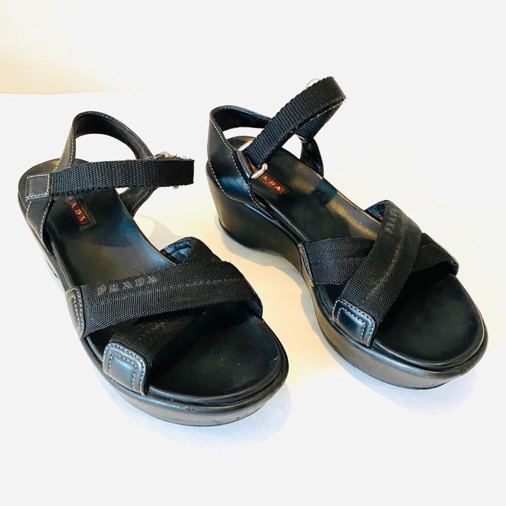 PRADA Platform Chunky Sandals - Picture 2 of 8